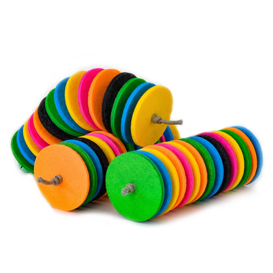 Durable Colorful Cat Chew Toys - 3-Pack for Fun Playtime