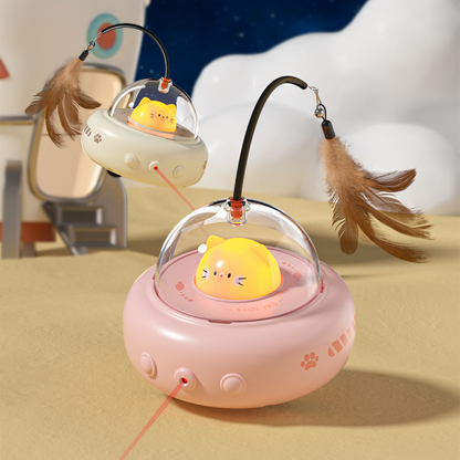 Interactive Electric Feather Cat Toy for Endless Fun