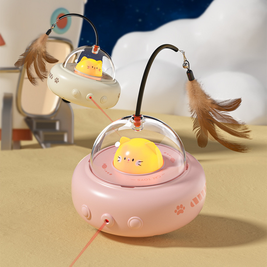 Interactive Electric Feather Cat Toy for Endless Fun