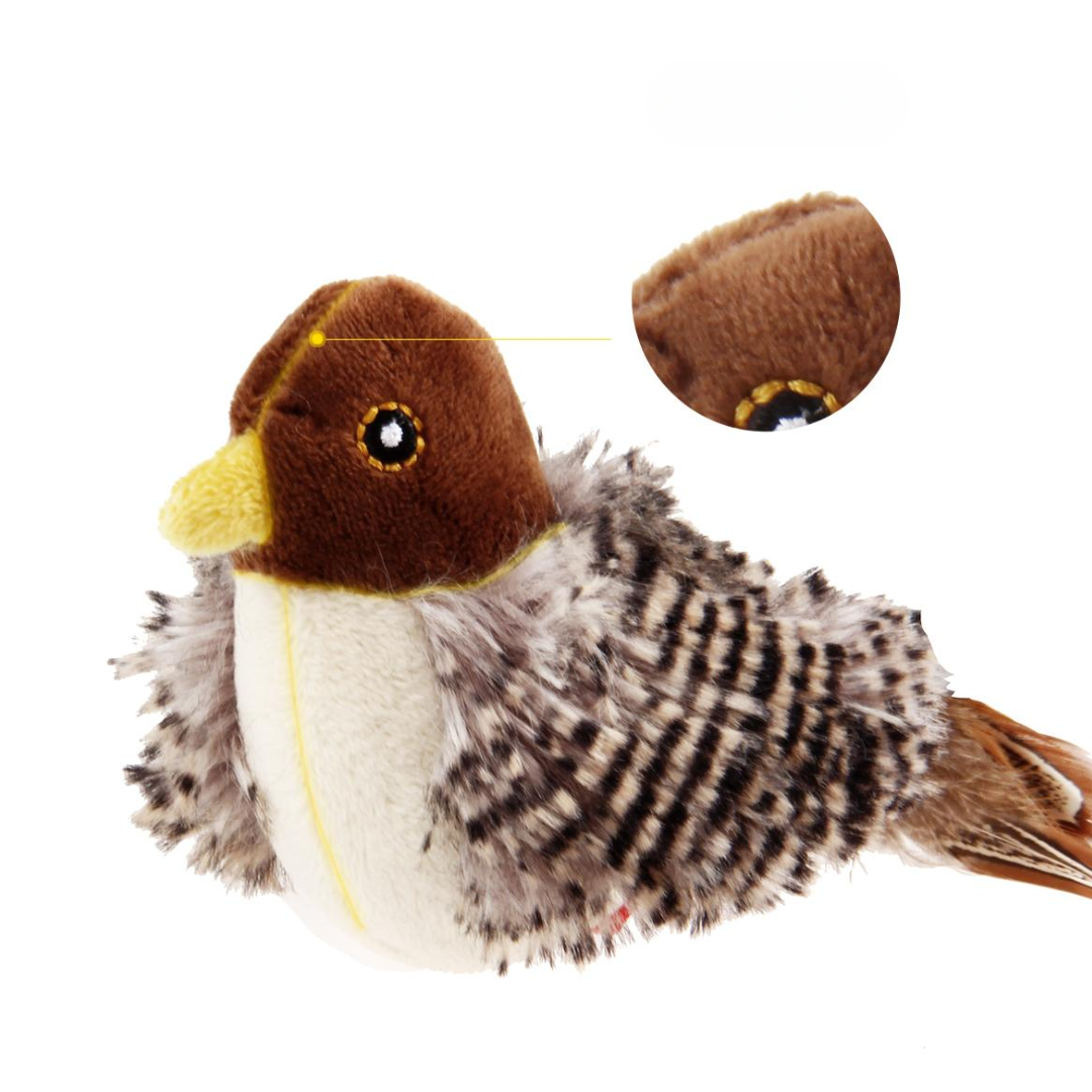Interactive Bird Squeaker Toys for Cats and Dogs