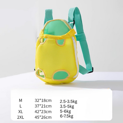 Breathable Front-Facing Cat Carrier Backpack - Comfortable Travel