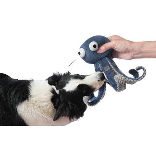 Interactive Plush Dog Toy for Chewing and Sniffing Fun