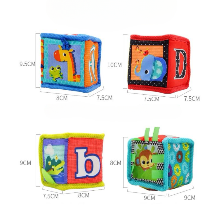 Interactive Dog Toy: Crinkle Paper Sound Cube for Fun Play