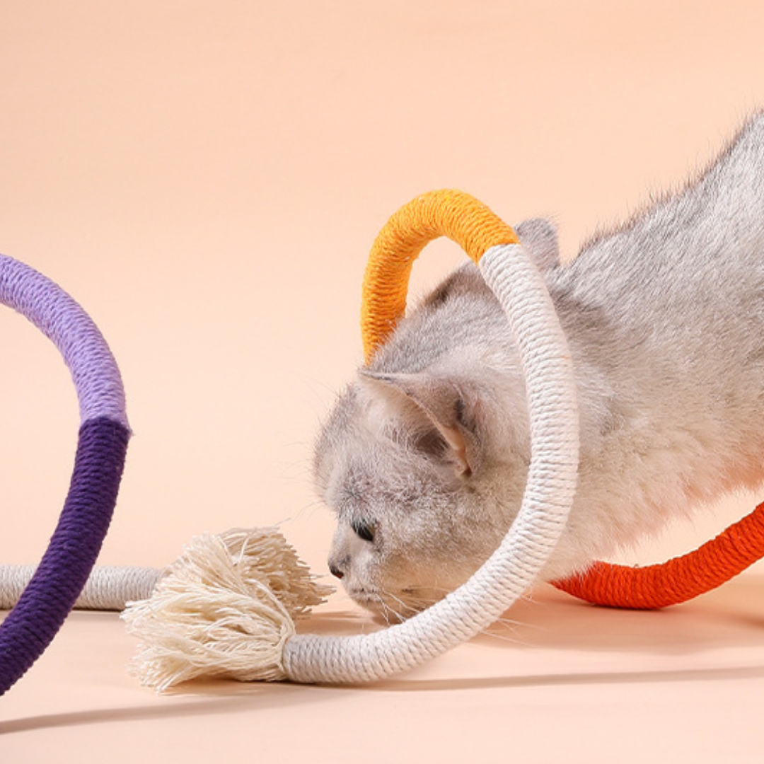 Durable Interactive Cat Toy Rope for Endless Fun