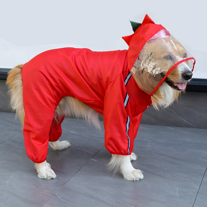 Durable Waterproof Dog Raincoat for All-Weather Protection