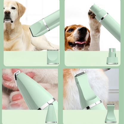4-in-1 Pet Grooming Tool for Effortless Fur Trimming