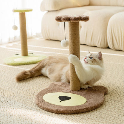 Durable Compact Cat Toy: Fun Scratching Post for Kittens