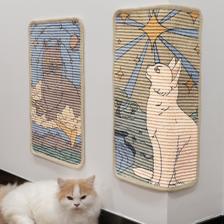 Durable Sisal Cat Scratching Board - Stylish Pet Accessory