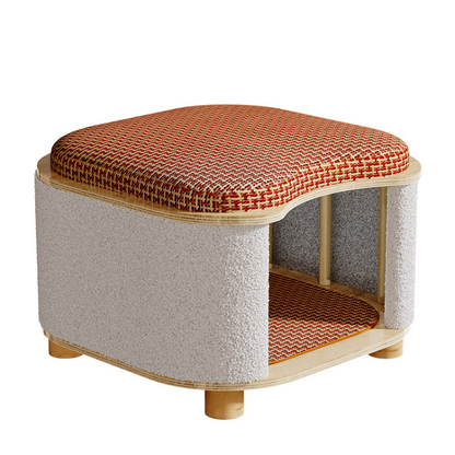 Durable Multi-Functional Cat House & Scratching Stool