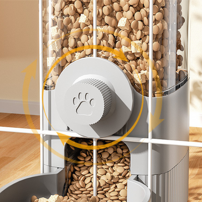 Smart Pet Feeder & Water Dispenser: Hassle-Free Feeding!