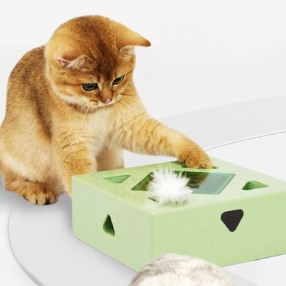 Interactive Electric Cat Toy: Smart Whack-a-Mole Fun