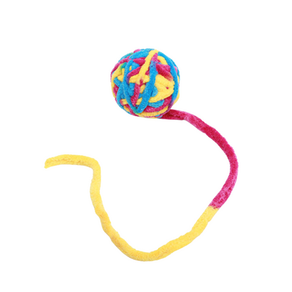 Interactive Cat Toy Yarn Balls with Bells for Endless Fun