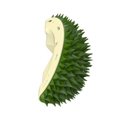 Interactive Durian Cat Groomer Brush with Catnip