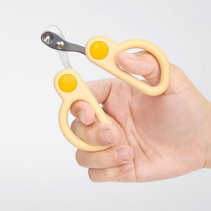 Durable Pet Nail Clipper Scissors with Safe Round Hole Design