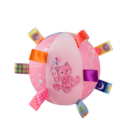 Interactive Dog Plush Ball Bell Toy - Fun & Durable Playtime!