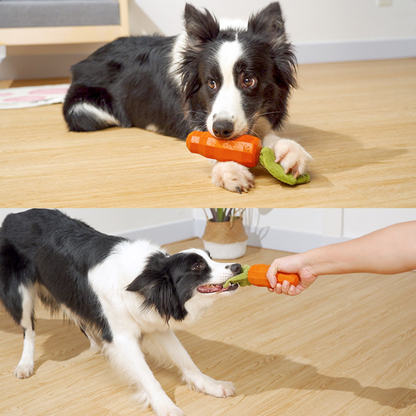 Durable Dog Toy: Crinkle Paper Squeaker for Fun Playtime