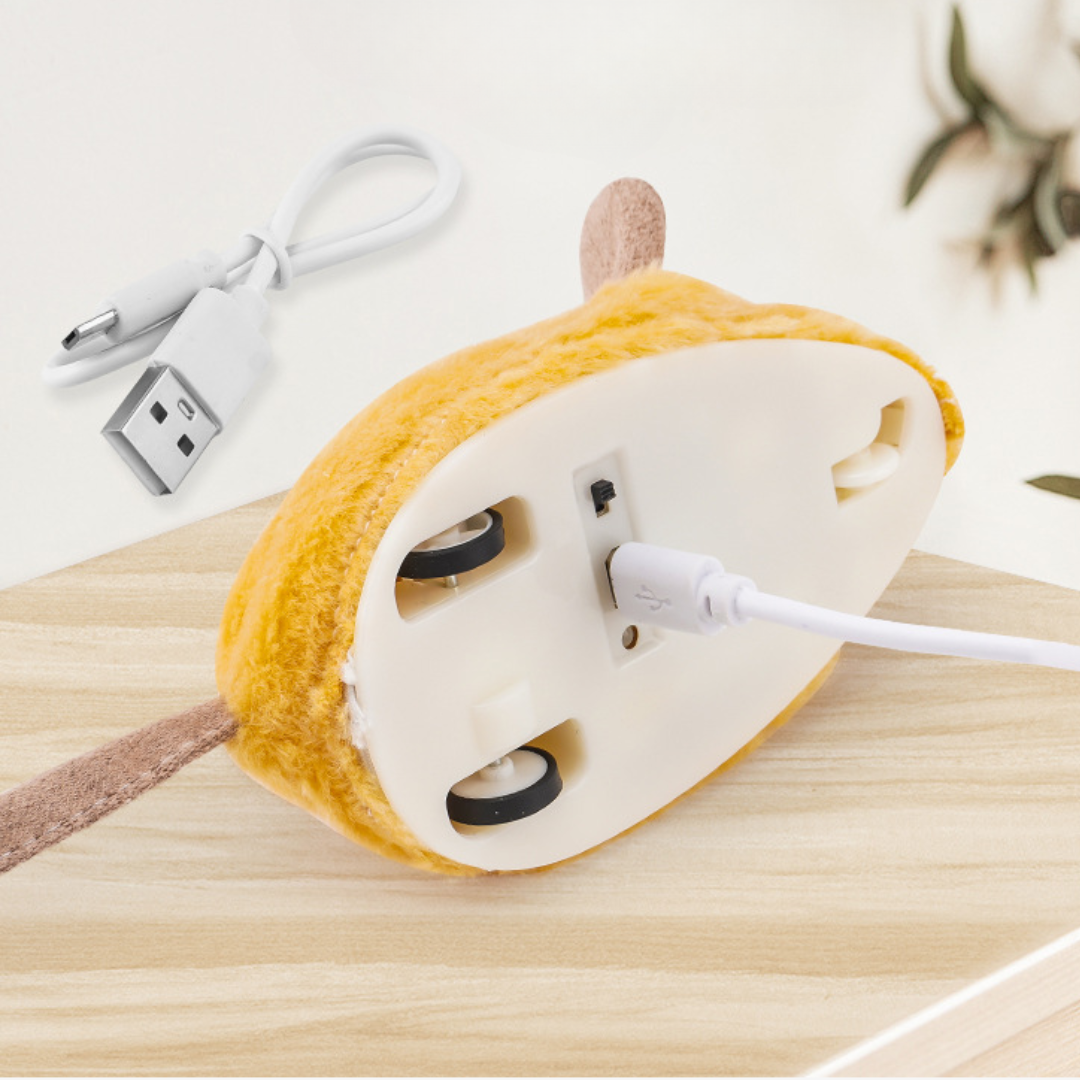 Interactive Cat Toy: Fun Rolling Electric Mouse for Cats