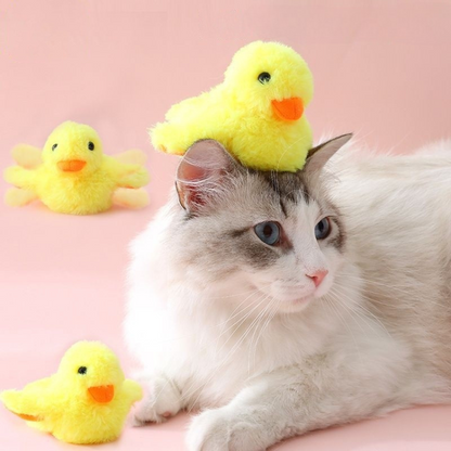 Interactive Soft Duck Cat Toy for Endless Fun