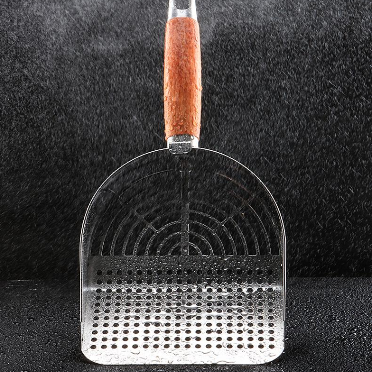 Durable Stainless Steel Cat Litter Scoop for Easy Cleanup
