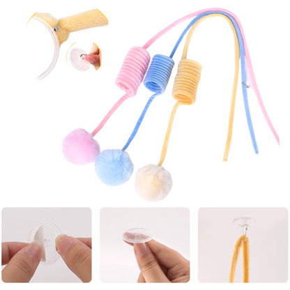 Interactive Hanging Cat Toy with Bell for Endless Fun