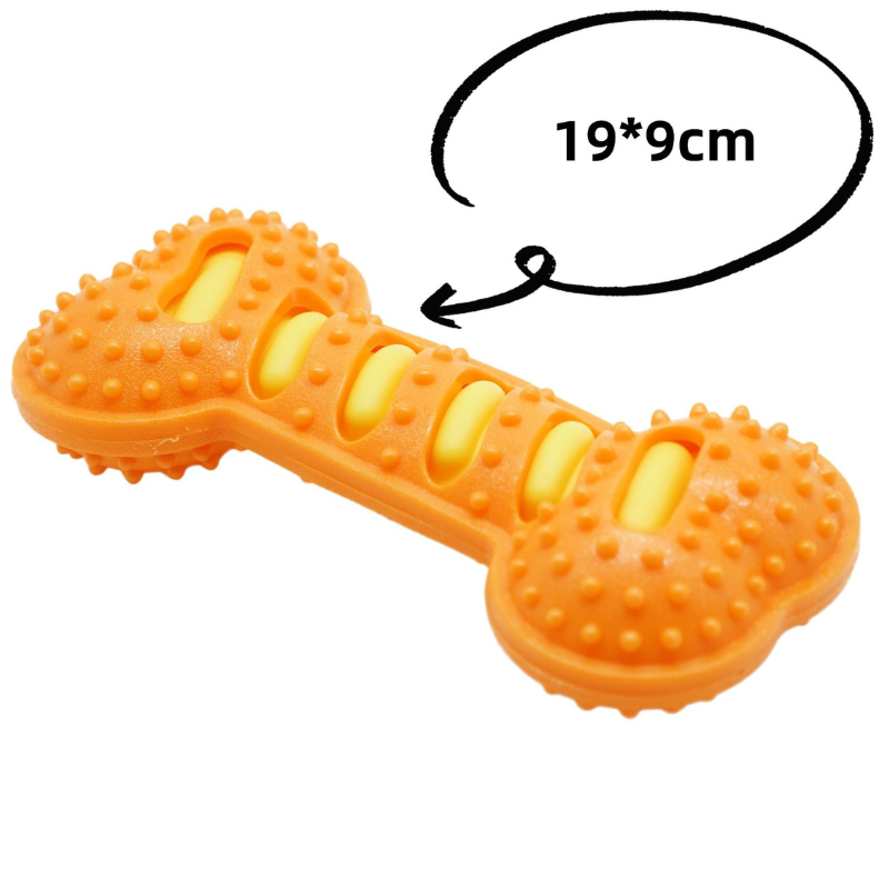 Durable Bone-Shaped Dog Toy for Chew-Resistant Fun