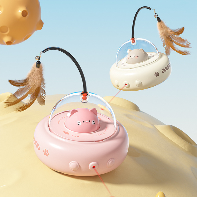 Interactive Electric Feather Cat Toy for Endless Fun