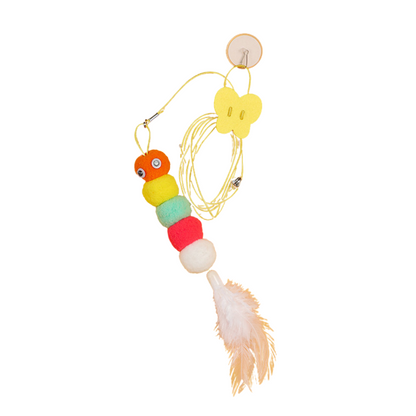 Interactive Cat Toy: Fun Door Hanging Teaser for Cats