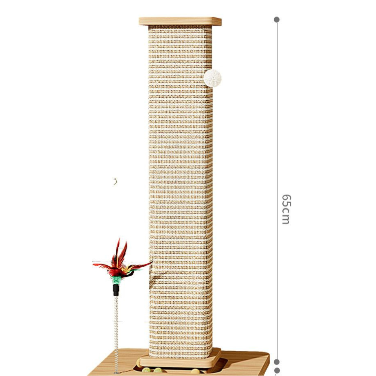 Durable Cat Scratching Post Toy for Fun Playtime