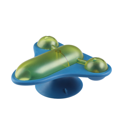 Interactive Dog Toy: Tumbler Windmill Treat Dispenser
