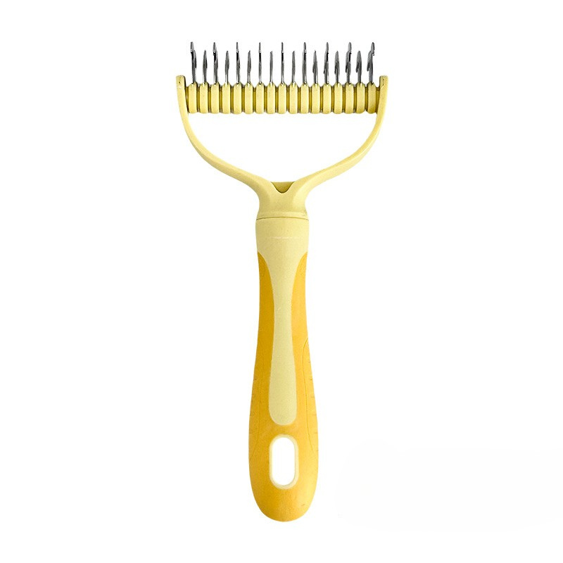 Pet Grooming Tool: Detangling Brush for Easy Fur Removal
