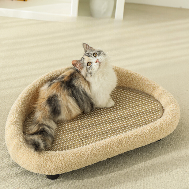 Durable Sisal Cat Scratch Board for Fun, Scratch-Resistant Play