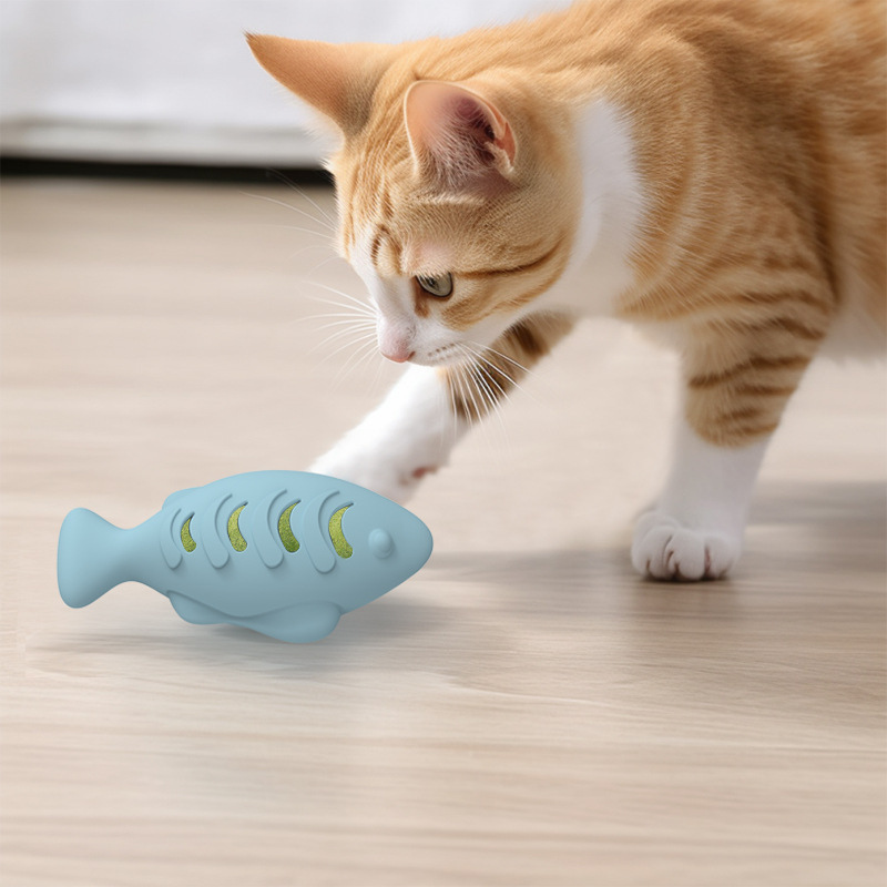 Interactive Fish-Shaped Cat Toy for Endless Fun
