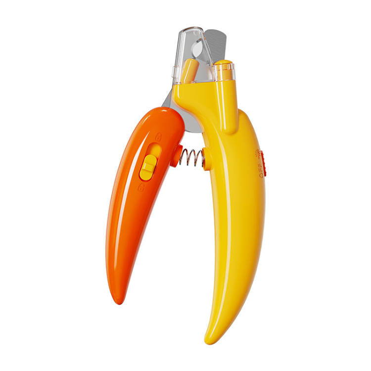 LED Pet Grooming Tool: Safe Dog & Cat Nail Clipper