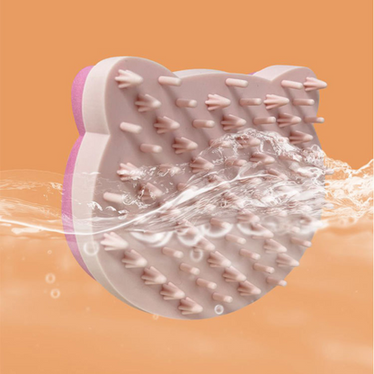 Pet Grooming Tool: Silicone Brush for Easy Hair Removal