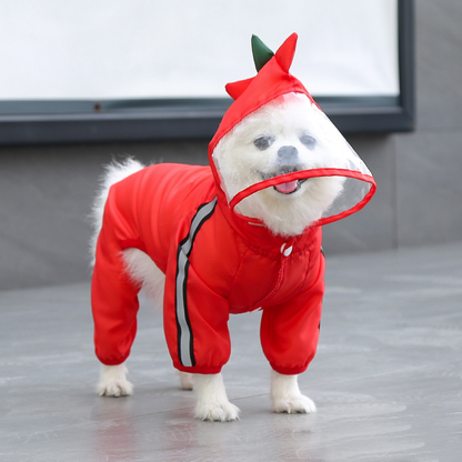 Durable Waterproof Dog Raincoat for All-Weather Protection