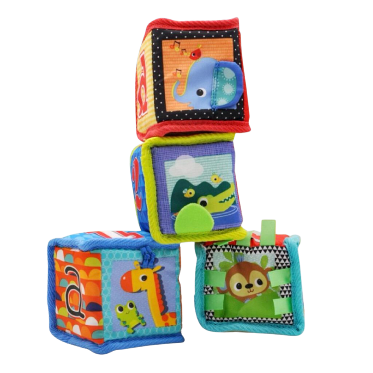 Interactive Dog Toy: Crinkle Paper Sound Cube for Fun Play