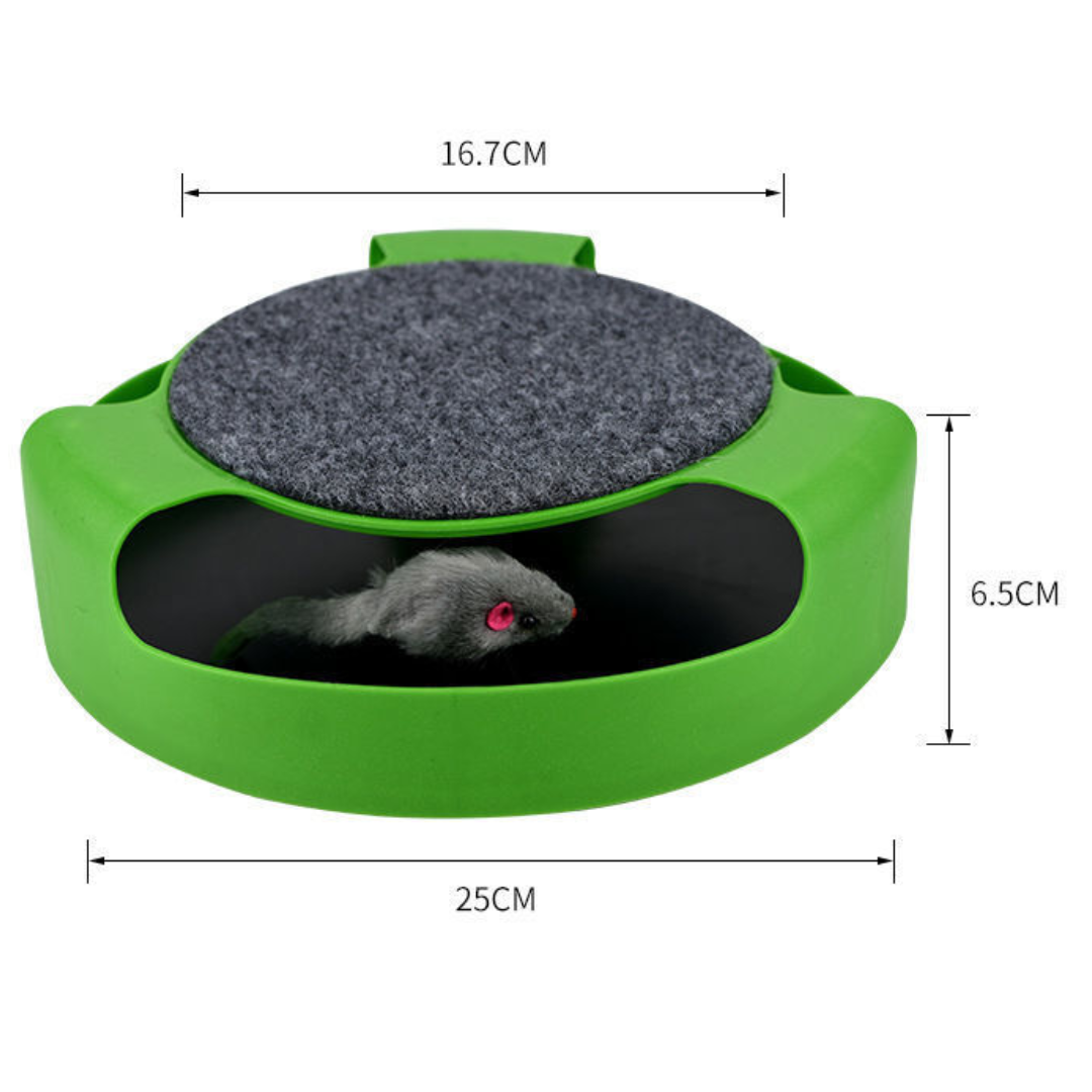 Interactive Cat Toy: Fun Mouse Chaser for Indoor Cats