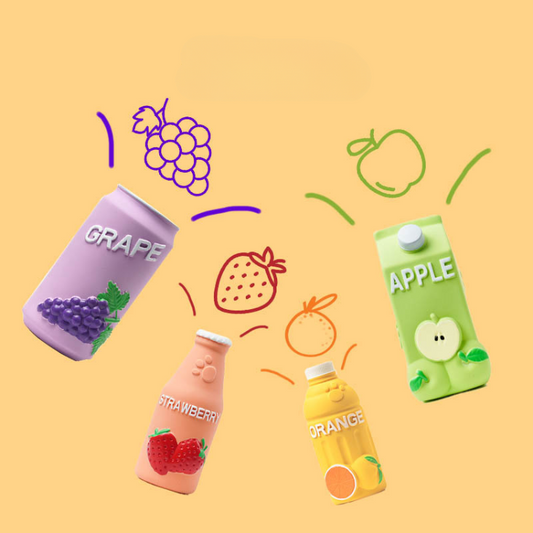 Durable Dog Toy: Fun Squeaky Can Bottle Shape