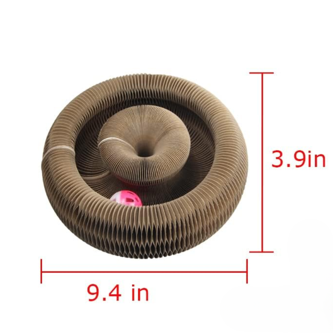 Interactive Cat Toy with Bell - Fun Scratcher for Cats