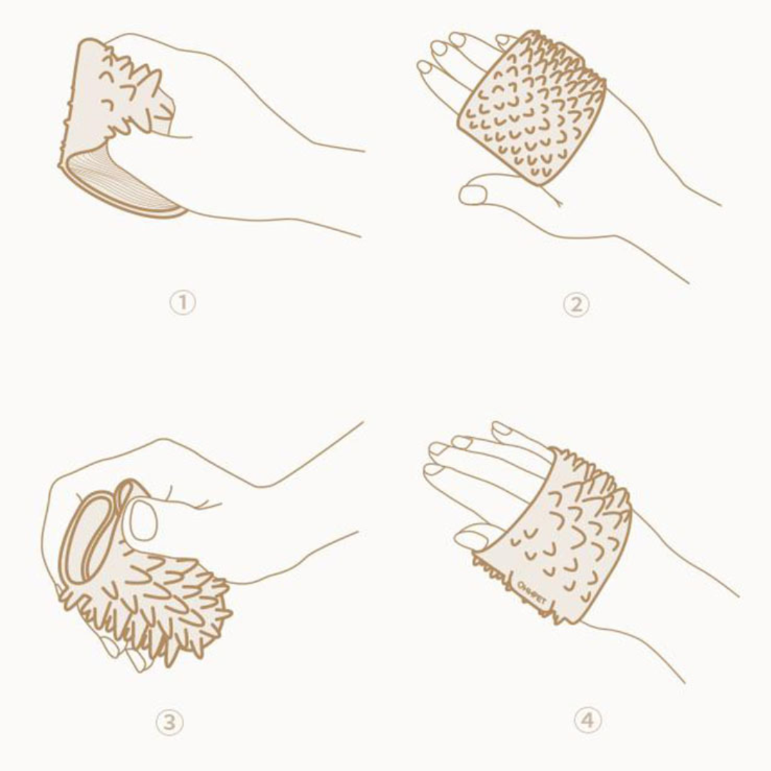 Pet Grooming Tool: Effective Silicone Fur Removal Brush