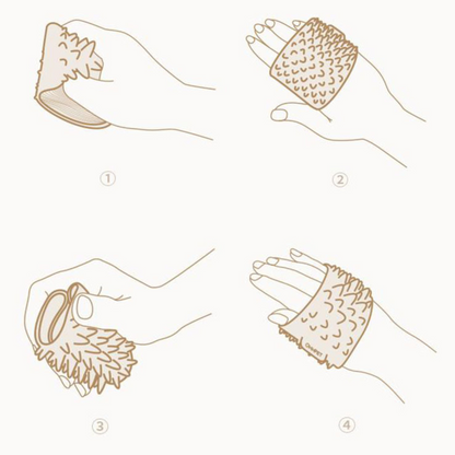 Pet Grooming Tool: Effective Silicone Fur Removal Brush