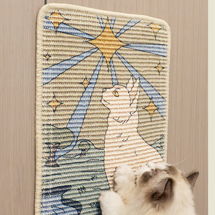 Durable Sisal Cat Scratching Board - Stylish Pet Accessory