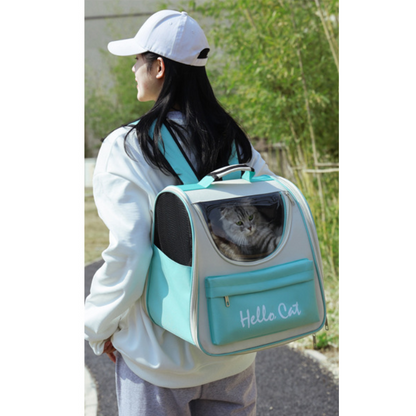 Windproof Cat Carrier Backpack for Safe Outdoor Travel