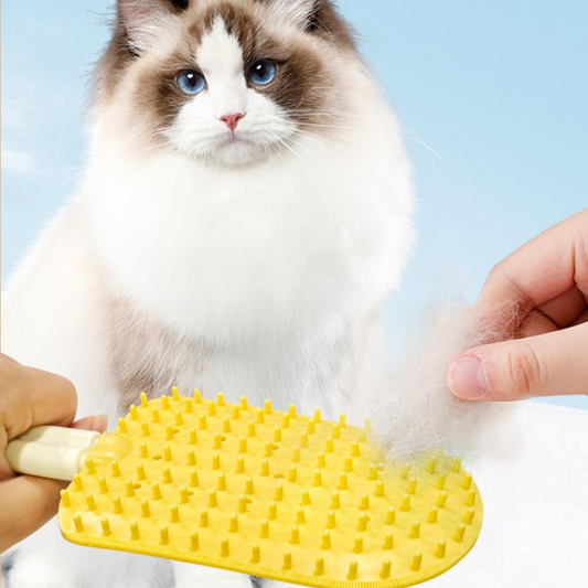 Cat Grooming Tool: Massage Comb Brush for Fur Removal