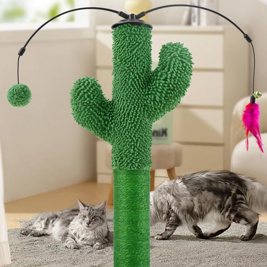 Durable Cat Scratching Post - Fun Interactive Cat Toy