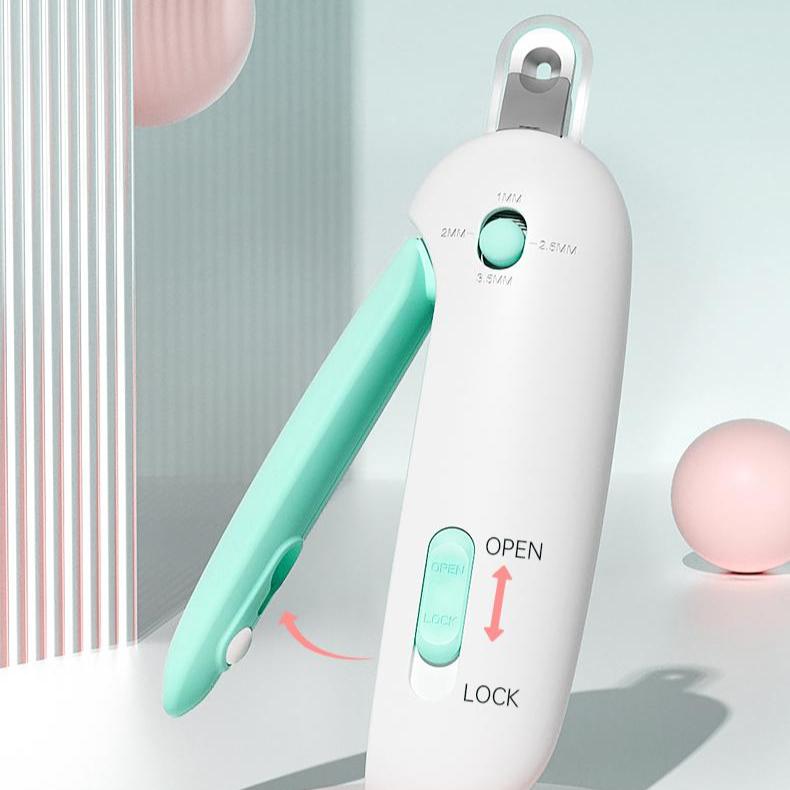 Adjustable Pet Grooming Tool with Safe Round Hole Design