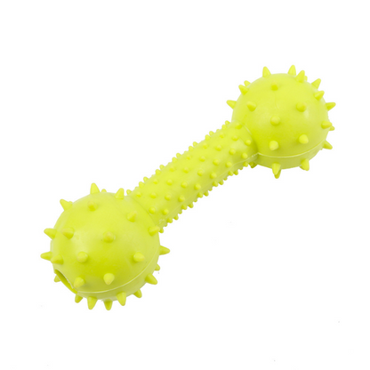 Interactive Rubber Dog Toy with Bell - Durable Chew Fun!