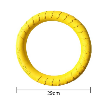 Durable Dog Chew Ring Ball Toy for Interactive Play