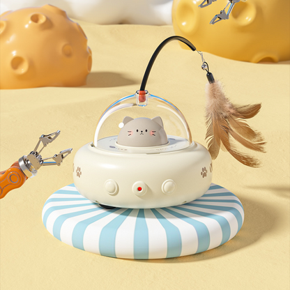 Interactive Electric Feather Cat Toy for Endless Fun