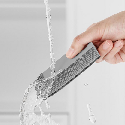 Pet Grooming Tool: Effective Silicone Fur Remover Brush